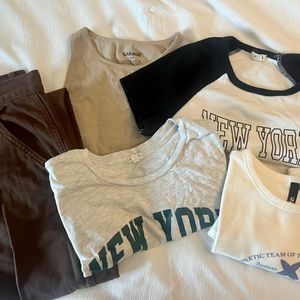 garage clothing bundle